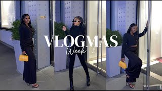 VLOGMAS WEEK 2: I DID MY OWN HAIR! BABY SHOWER | ITS A BOY