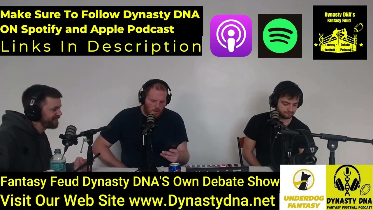Fantasy Feud 2024 Dynasty Debates JSN Buy Or Sell + Will Washington Go Drake Maye Or Sam Howell thumbnail