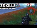 INSANE TRIPLE KILL! | 33 KILLS Duo vs Squad | PUBG Mobile