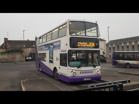 *Windscreen View + Withdrawn* | Volvo B7TL Transbus ALX400 | X34 to Chippenham / LJ54 BFN