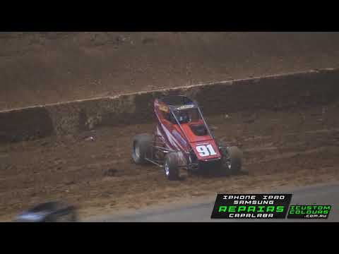 Speedcars - A-Main - Polar Ice Midget Series - Archerfield Speedway - 16.09.17