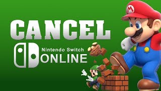 How To Cancel Nintendo Switch Online Accounts