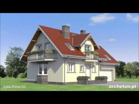 Projekt domu Zofia Prima G2 - archeton.pl