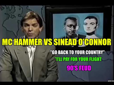 Thumbnail for MC Hammer sends Sinead O' Connor back home to Ireland, Circa 1991 by Sinead o’conno