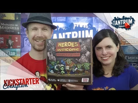 Tantrum House - Heroes Welcome Board Game Preview