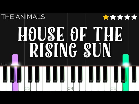 The Animals - The House Of The Rising Sun | EASY Piano Tutorial