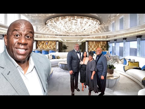 Inside Magic Johnson’s Billionaire Life ★ Mansion, Luxury Cars, Family & Net Worth (2025)