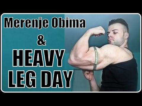 Nedeljno merenje OBIMA | Heavy Leg Day