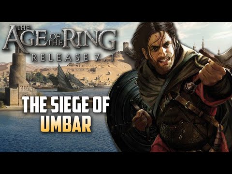 Age of the Ring mod 7.1 | The siege of Umbar | Custom map!