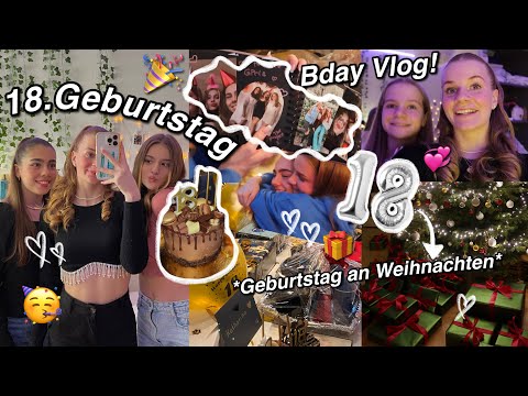 18. Geburtstag an Weihnachten!🎉*Bday Vlog*💞| kathie