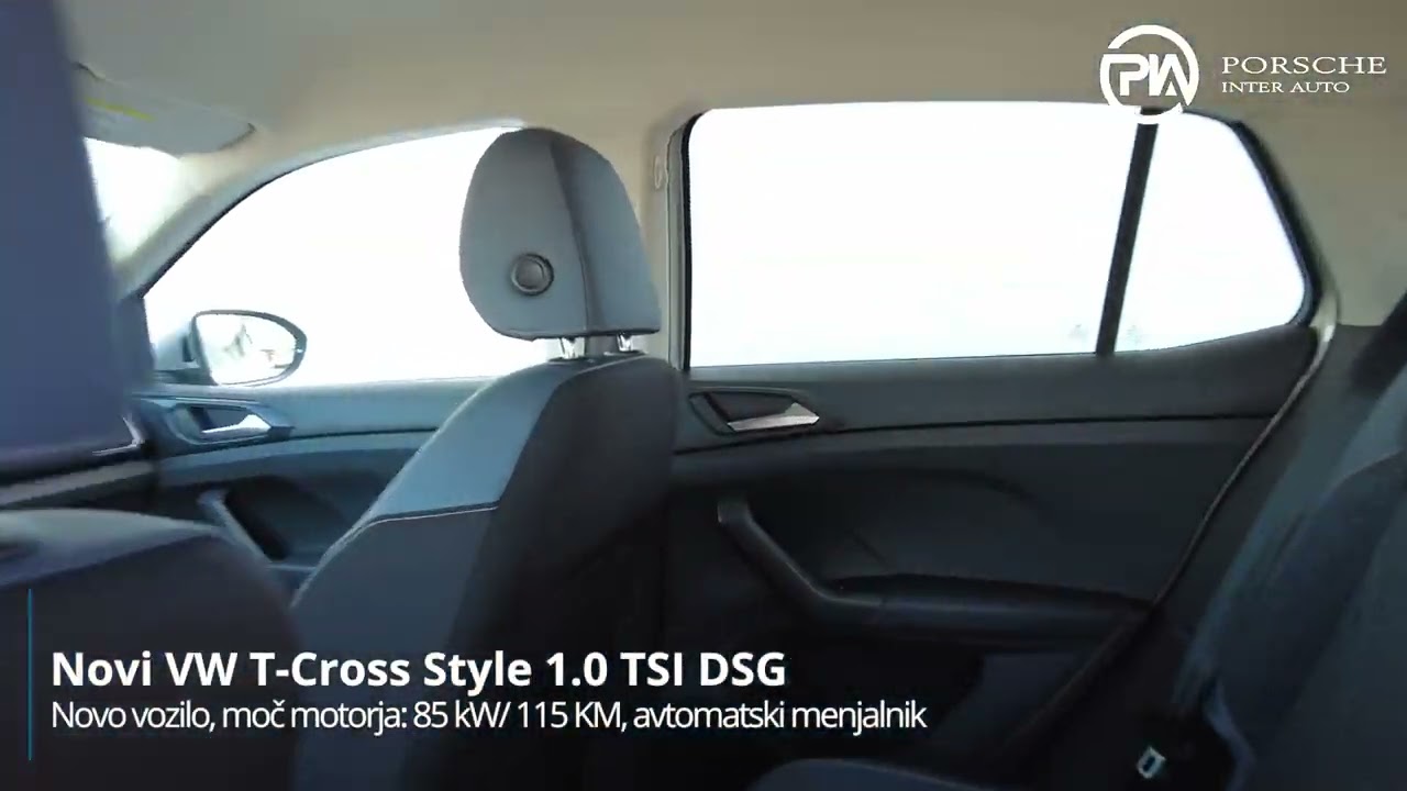 Volkswagen T-Cross 1.0 TSI avt. Style - NOVI MODEL