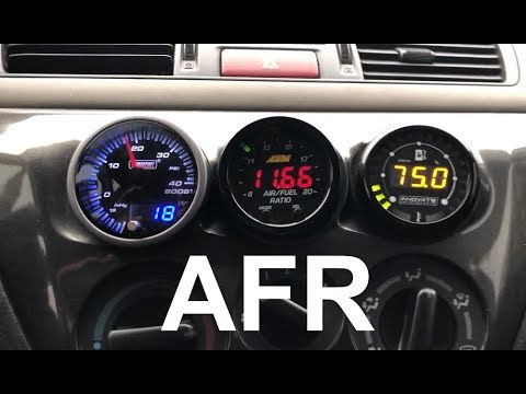Wideband Air to Fuel ratio gauge  - Why you NEED it!