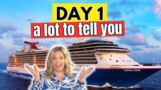Carnival Legend Galveston Cruise | Real Day 1 Experience