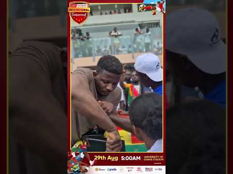 NIA and Chosen face off in a thrilling arm-wrestling showdown at #JoySportsInvitational. 💪🔥