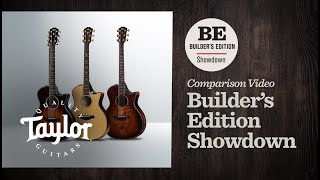 Video thumbnail for Taylor Guitar Showdown: Builder's Editions 324ce vs. 614ce vs. K24ce by Taylor Guitars