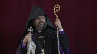 Սահակ սրբազանը Ս. Գայանե վանքում քարոզեց Արտաքսման կիրակիի թեմայով
