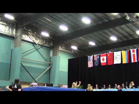 Cody Gesuelli - Jr. Men Prelims Opt - 2012 Kellogg's Pacific Rim Championships