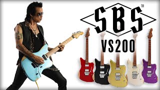 Video thumbnail for The Relic Surf Guitar that SHREDS! SBS VS200, Jazzmaster Styling, Hot Pickups, from Steve Brown by GuitarfetishTV