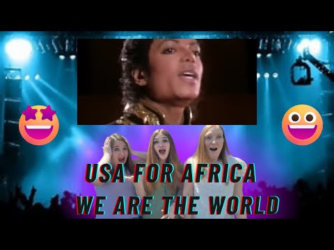 Donna Knows Them All! | USA For Africa | We Are The World | 3 Generation Reaction