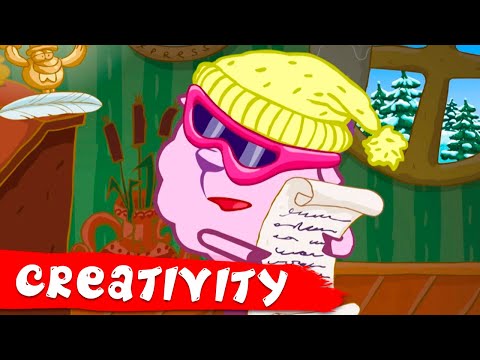 KikoRiki 2D | Best episodes about Creativity | Cartoon for Kids