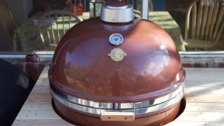 Grill Dome XL Infinity Kamado Unboxing and Review