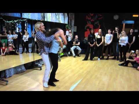 2013 12 14 - Brazuka 3 years - workshops - 2 - Kamacho & Oksana