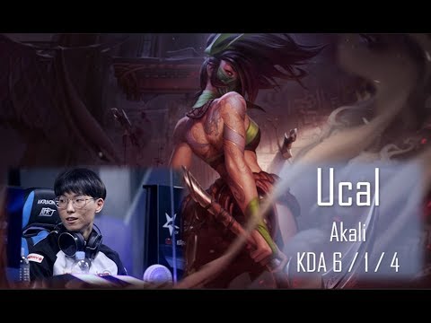 KT Ucal - Akali Mid Lane : Lucian Highlight (vs Rookie, Koala)