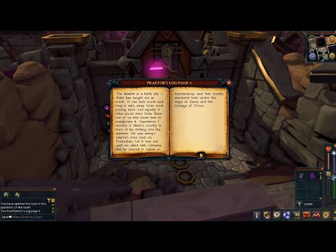 The Vault of Shadows - RuneScape Miniquest Playthrough