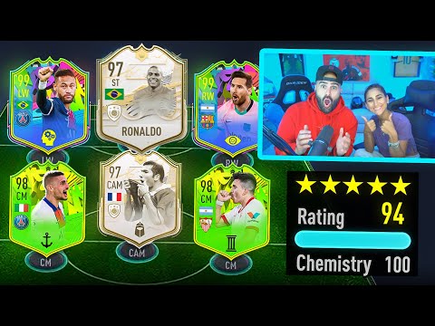 OMG INSANE DRAFT!! 194 DRAFT CHALLENGE VS MY GIRLFRIEND!! FIFA 21 ULTIMATE TEAM