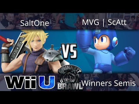 Gwinnett Brawl August 2017 - SaltOne (Cloud) vs MVG | ScAtt (Megaman) - Smash 4 Winners Semis