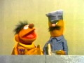 Classic Sesame Street Ernie Helps A Postman Deliver A Package