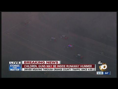 Pursuit in Orange County