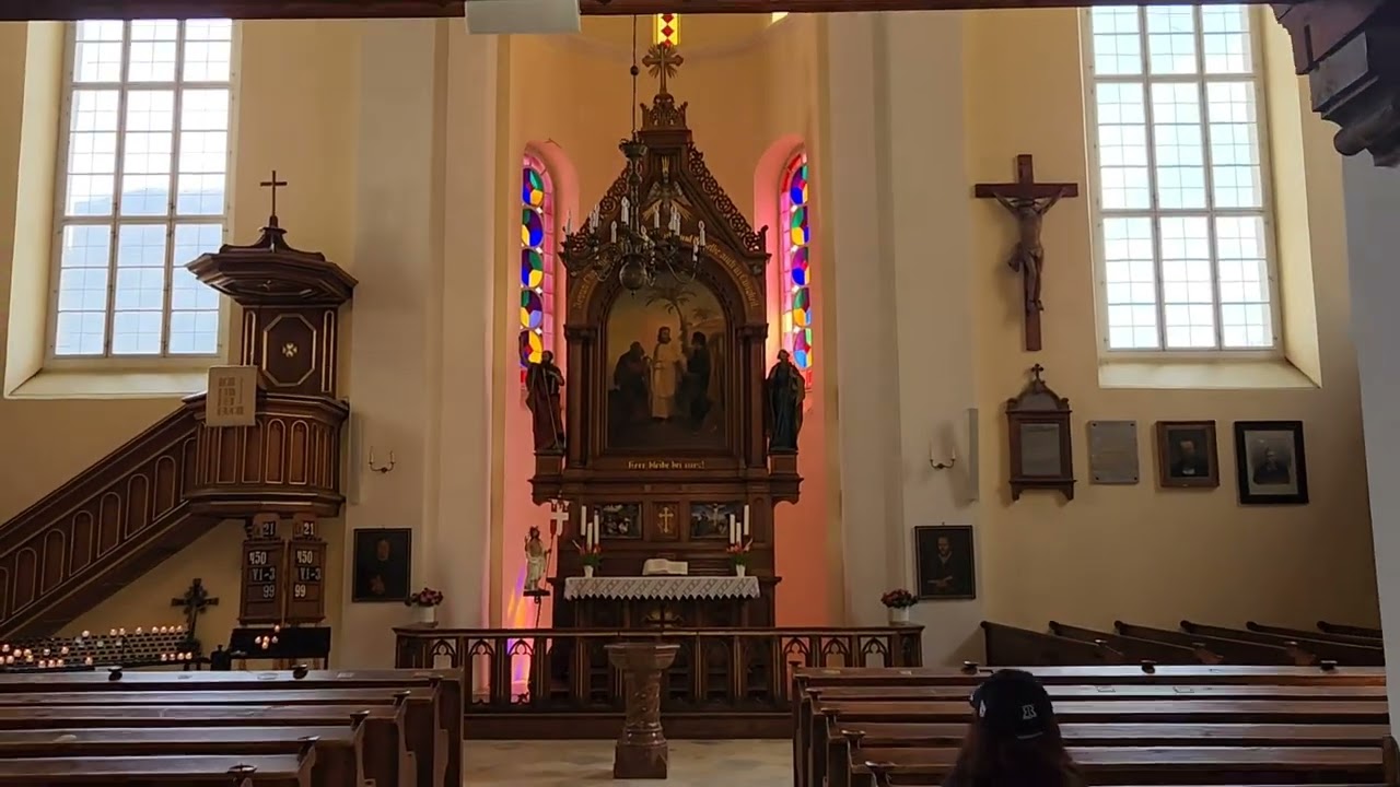 Step inside historical Evangelical Church.