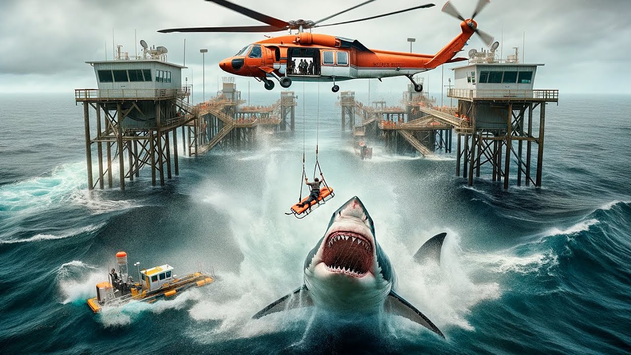 Tubarões Com Cérebro Modificado em Cativeiro Atacam Cientistas, Não Deixando Eles Fugirem