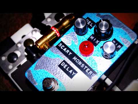 DIY guitar effects pedal 自作エフェクター Deep Blue Delay Clone