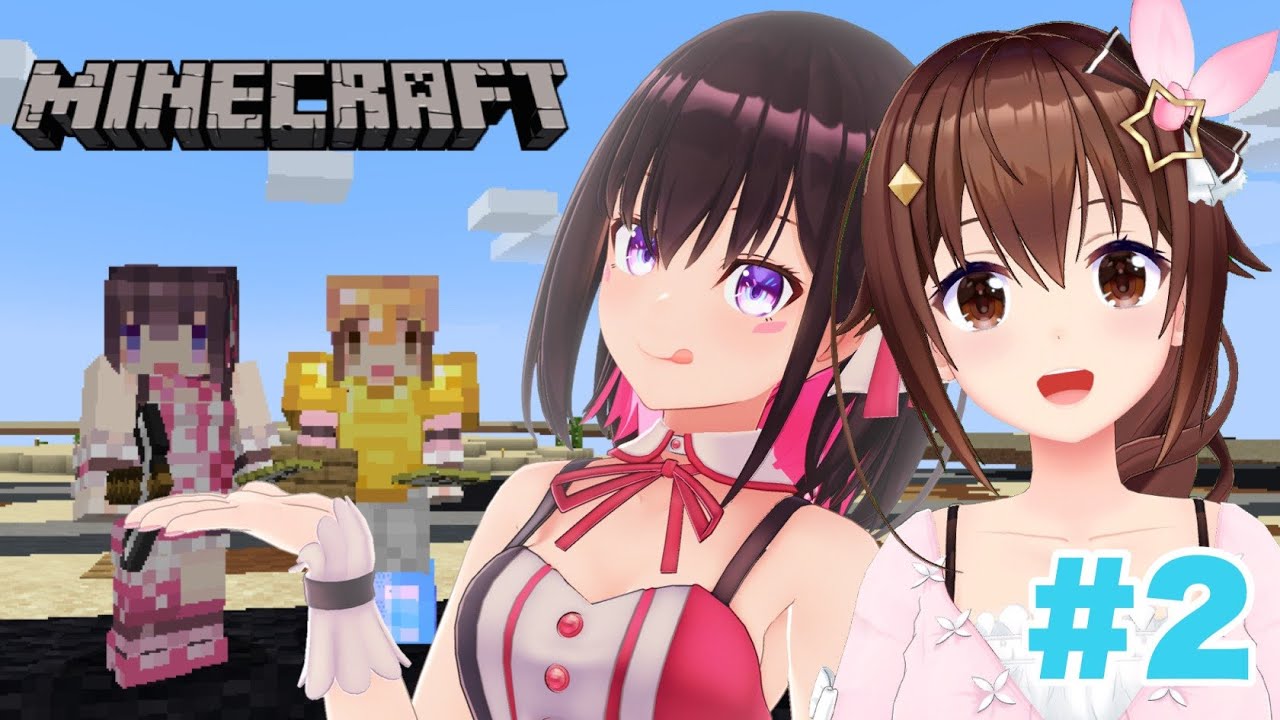 【Minecraft】そらあず久々の地上絵！！＃2【#SorAZ/#ときのそら生放送】