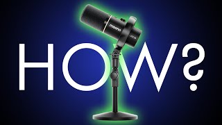 HOW Can this POSSIBLY be $100? The incredible Maono PD200W Hybrid Podcasting Mic