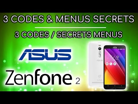 3 codes/menus secrets du Asus Zenfone 2