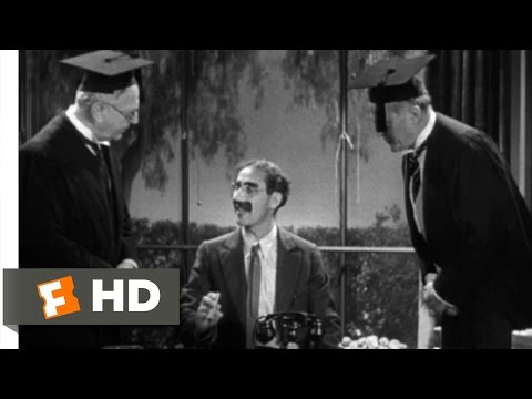 Horse Feathers (5/9) Movie CLIP - Prof. Wagstaff's Office (1932) HD