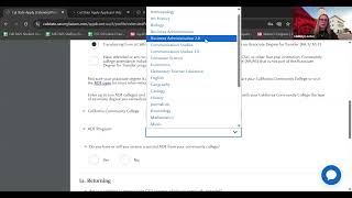 Extended Profile/Choosing a Program