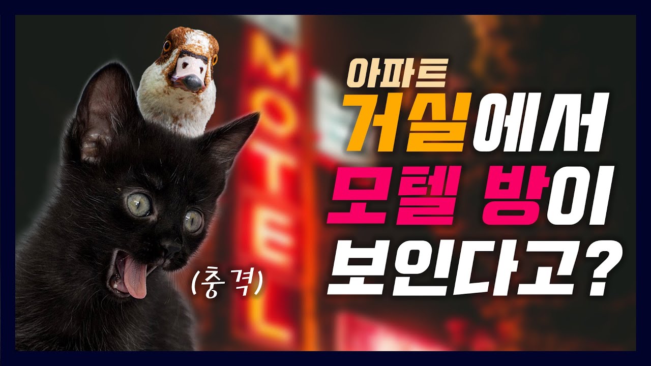 우리집 거실에서 모텔방이 보인다고요? '헐'