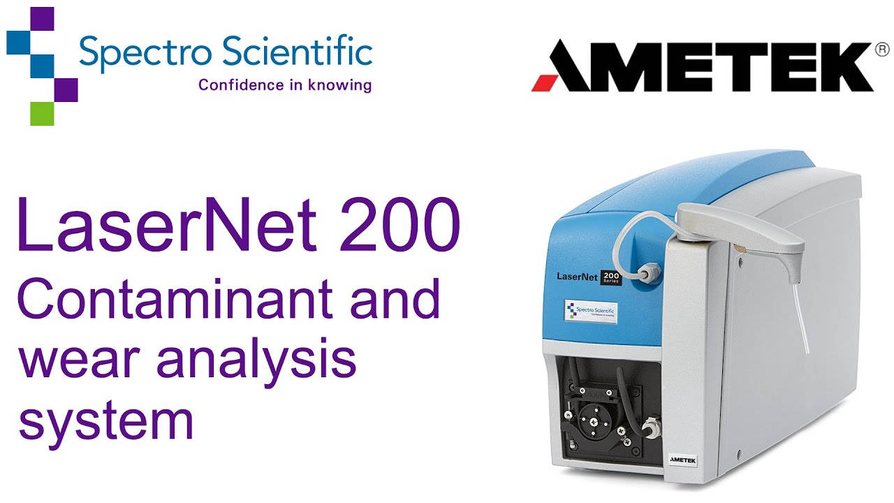 LaserNet 200: Contaminant and wear analysis system