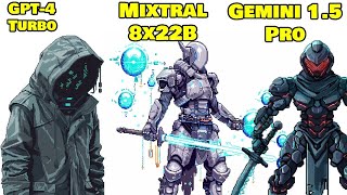 New AI Model ONSLAUGHT | New GPT-4, Mixtral and Gemini 1.5 Pro | AI Movies, Music & Streamers