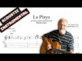 La Playa TAB - instrumental acoustic guitar tabs (PDF + Guitar Pro)