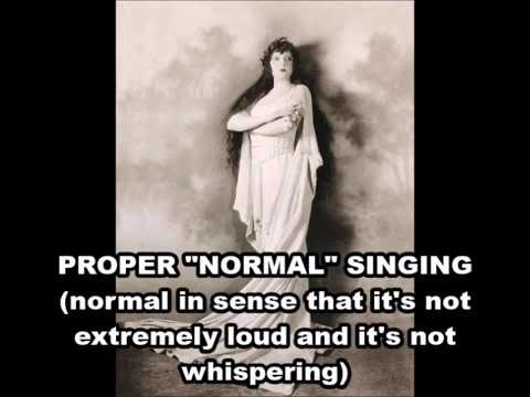 Crooning vs. Soft singing