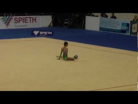 Berlin Masters 2012: Anna Czarniecka with ball