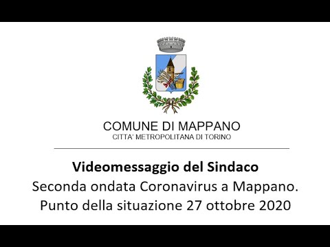 Seconda ondata Coronavirus a Mappano. Punto della situazione 27 ottobre 2020
