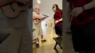 Somewhere Over The Rainbow/Rehearsal Guzz Andrade &amp; R. Cassiani #ukelele #weddingsong #silverdose