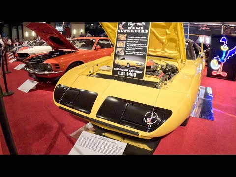 Barrett Jackson Collector Auto Auction 2023 Walk Through Coverage INSIDE Part 1
