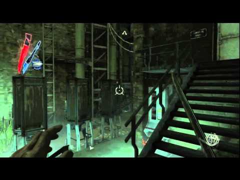 Dishonored - "Alive Without Breath" Trophy, Platforming Flooded District HD Gameplay PS3